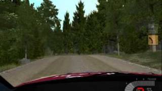 RBR New stage Savo Finland Focus 06 WRC Hirvonen Lehtinen Shakedown [upl. by Blackstock]