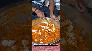 Kadhai Paneer Samosa Making😍😋 Indian Street Food [upl. by Marisa13]