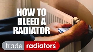 How To Bleed A Radiator [upl. by Og]