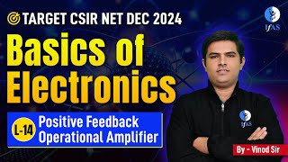 CSIR NET Physics Electronics for Dec 2024 Positive Feedback Operational Amplifier OpAmp [upl. by Rosemonde949]