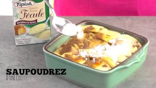 Recette Crumble aux 3 pommes caramélisées  TIPIAK [upl. by Noeled]