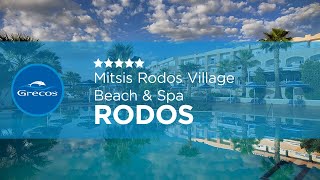 RODOS  Hotel Mitsis Rodos Village Beach amp Spa  GRECOS [upl. by Sokim]