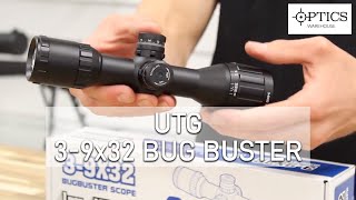 UTG 39x32 1 AO BugBuster RGB MilDot Riflescope  QUICKFIRE REVIEW [upl. by Hew962]