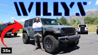 NEW Jeep Wrangler Willys Xtreme Recon Affordable OffRoader [upl. by Kcirtapnaes3]