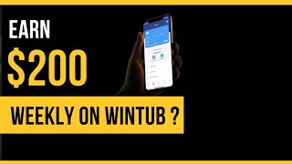 Earn 200 weekly watching videos on wintub Wintub withdrawals How to earn on wintub [upl. by Awuhsoj]