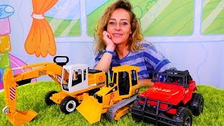 Kinder Videos mit Nicole Wir spielen mit Spielzeugautos [upl. by Benton496]