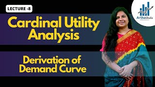 Derivation of Demand Curve in Cardinal Utility Analysis  BECC 101105  UGC NET ECONOMICS  IES [upl. by Townsend]