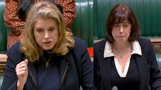 Penny Mordaunt silences Labour MP over Diane Abbott row in scathing Commons takedown [upl. by Burdelle]