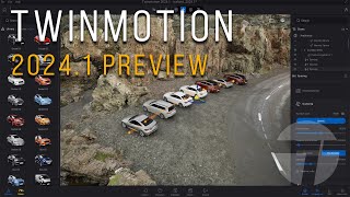 Twinmotion 20241 Preview New Features [upl. by Ainitsirhc356]