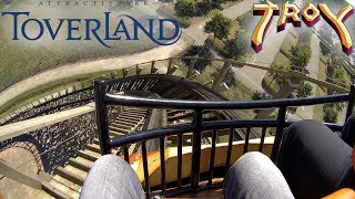 Troy  Toverland  OnRide POV [upl. by Auqinihs]