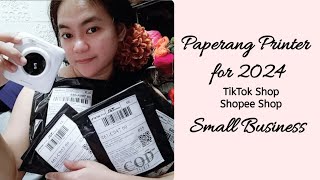 Vlog5  Paperang Printer for WAYBILL in 2024 Im still using this printer  Mishie [upl. by Atram]