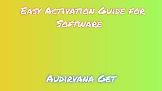 Complete Setup Audirvana Activation and Installation  Audirvana 2024 Download [upl. by Seidnac80]