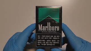 195 말보로 블랙 맨솔  MARLBORO BLACK MENTHOL [upl. by Zimmerman16]