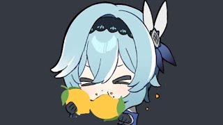 Eula eats a lemon and dies GenshinImpact [upl. by Herring]