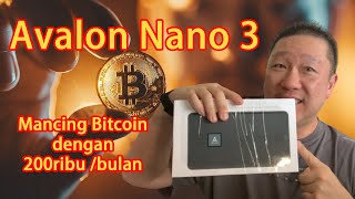 137 Review Avalon Nano 3 Pancing 3 BTC dengan 200rb sebulan [upl. by Refotsirk]