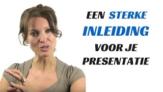 Een goede inleiding voor een presentatie [upl. by Romelda]