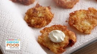 Potato Latkes  Everyday Food with Sarah Carey [upl. by Clippard]