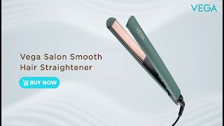 Elevate sleek styling with the New Vega Salon Smooth Hair Straightener HairStraightener [upl. by Nereil]