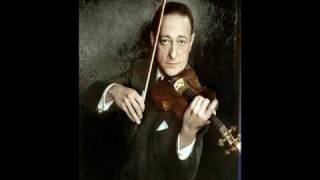 Jascha Heifetz plays La ronde des lutins by Bazzini [upl. by Annoya479]