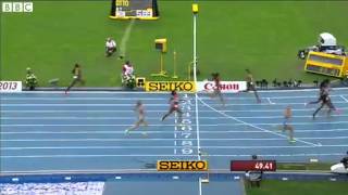 World Athletics Christine Ohuruogu wins gold in photo finish [upl. by Esele129]