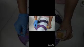 Resin wall clock creations  Resin watch resin diy resincrafts shorts short [upl. by Aneekal]