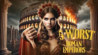 5 Worst Roman Emperors Chaos Scandal Disaster [upl. by Rizzo]