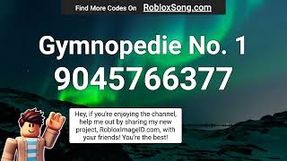 Gymnopedie No 1 Roblox ID [upl. by Mehala609]