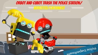 Orbot and Cubot Trash the Police StationArrestedGrounded [upl. by Anson]