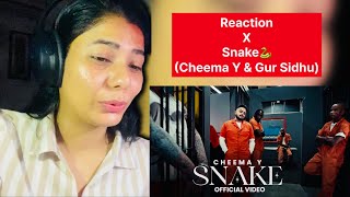 Snake  Cheema Y amp Gur Sidhu  Latest Punjabi Song  OneReaction03 [upl. by Swigart]