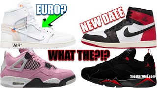 OFFWHITE AIR JORDAN 1 EURO 2025 AJ 1 BLACK TOE REIMAGINED MORE SCRAPPED JORDANS NEW AJ 7  MORE [upl. by Ailyn]