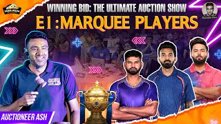 Project Pant Killer KL Shreyas Surge BIDDING MADNESS  E1 Marquee  Winning Bid  IPL Auction [upl. by Yerahcaz]