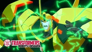 Decepticons Meet the Fiends Official Clip  Robots in Disguise  Transformers Official [upl. by Adnil]