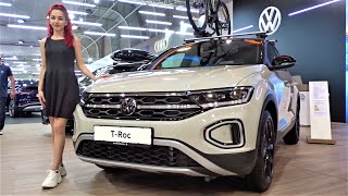 2023 VW TRoc 15 Style SUV 150 HP  Interior Exterior Walkaround  Sofia Motor Show [upl. by Alverta]