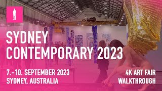 SYDNEY CONTEMPORARY 2023  4K Art Fair Walkthrough [upl. by Siroved540]