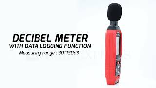 SLM390 High Precision Decibel Meter  A  C  Z Weighted [upl. by Sakiv]