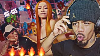 MATCHING ENERGY 🧊🔥 Ice Spice Central Cee  Did It First Official Video  Reaction Video [upl. by Anavoj]