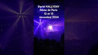 David hallyday concert 2024 Dôme de Paris [upl. by Athene]