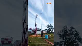 Pemasangan Tower Fourangle dan Penangkal Petir di Merauke Papua [upl. by Godfree]