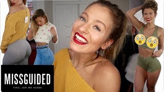 MISSGUIDED UNBOXING HAUL amp TRY ON A SeeThrough Experience 🤔 [upl. by Atkinson538]