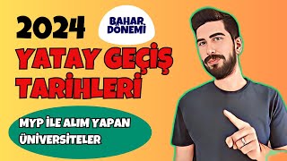 2024 BAHAR DÖNEMİ YATAY GEÇİŞ TARİHLERİ VİDEO3 Yatay Geçiş Tarihleri 2024  YATAY GEÇİŞ BAŞVURUSU [upl. by Marguerita767]