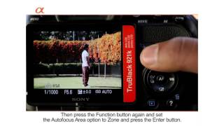 Sony Alpha Tutorial  Capture Fast Moving Objects [upl. by Geehan530]