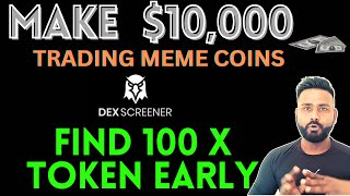 MAKE 10000 with Memecoin Dexscreener Tutorial [upl. by Milton]