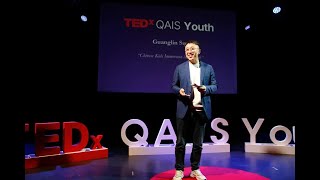 Chinese Kids’ Immersion in English  Guanglin Sun  TEDxQAIS Youth [upl. by Eisaj]