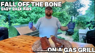 Gas grill ribs [upl. by Eimaj515]