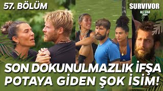 SURVIVOR ALL STAR 2024 SON DOKUNULMAZLIK İFŞA OLDU KONSEYDE ŞOK EDEN OLAY 57 BÖLÜM CANLI İZLE TV 8 [upl. by Genia271]