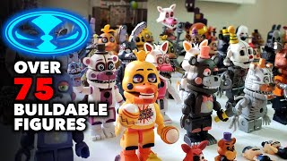 75 FIVE NIGHTS AT FREDDYS MCFARLANE FIGURE COLLECTION  2022 Complete FNaf Collection [upl. by Sidney]