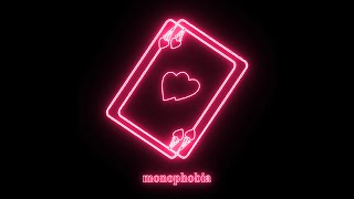 Ace of Hearts 2 year Anniversary  Monophobia EP Lyric Video [upl. by Knowland]