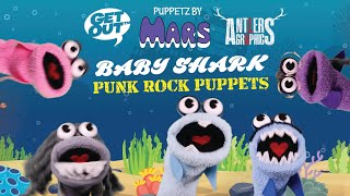 Baby Shark  Punk Rock Puppets Version BabyShark BabySharkPunk BabySharkPuppets [upl. by Joelynn]