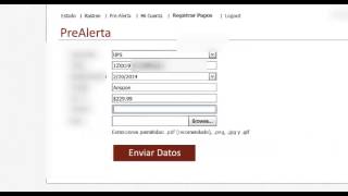 Como realizar la PreAlerta en Liberty Express [upl. by Eimor101]