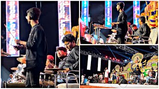 Boina Sai Yadav event at kondapochamma temple drummer Chakri amp Karthik 2024 viral drum video [upl. by Brouwer]